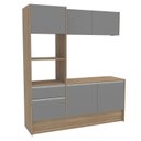 Ver imagem 2 de Cozinha Compacta 1 Armário Aéreo 1 Torre Quente 1 Balcão Évora