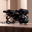 Ver imagem 3 de Rack para Vinho Cuvee 5 Garrafas Empilhavel - Design Assinado Icons -preto - Guzzini