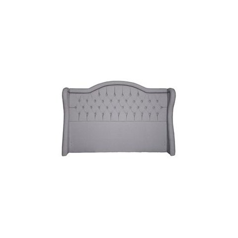 Cabeceira para Cama Queen 160 Cm Monaco - Linho Cinza