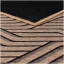 Ver imagem 3 de Tapete Sala Quarto Funcional Azulejo 2,00 X 2,50 Titulos Bege-72