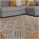 Ver imagem 1 de Tapete Sala Quarto Funcional Azulejo 2,00 X 2,50 Titulos Bege-72