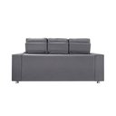 Ver imagem 5 de Sofá Retrátil e Reclinável 3 Lugares Londres 1.90cm C/ Molas - Suede