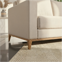 Ver imagem 4 de Estofado Living Palazo 180m Moveis Viero Linho Bronze