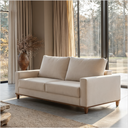 Ver imagem 1 de Estofado Living Palazo 180m Moveis Viero Linho Bronze