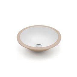 Cuba de Embutir Docol 39x39 970626 Redonda Branca Esmaltada - 1