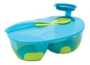 Ver imagem 1 de Kit Refeição Infantil com Divisória e Colher Bebe Baby 400ml