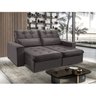Sofá Retrátil e Reclinável 3 Lugares 200cm Suede Macaé  - 1