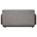 Ver imagem 5 de Sofá Orgânico Curvo Malbec 2 Lugares 130cm Bouclê Facto - Sofa Store:bouclê Cinza Claro