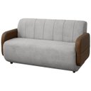 Ver imagem 1 de Sofá Orgânico Curvo Malbec 2 Lugares 130cm Bouclê Facto - Sofa Store:bouclê Cinza Claro