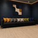 Ver imagem 6 de Piso Vinílico em Manta PVC 0,7mm Antiderrapante 8m² Imita Madeira Fosco Carvalho-Canela