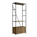 Ver imagem 2 de Estante Closet 2 Portas 1 Prateleiras 1 Cabideiro SW018