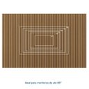 Ver imagem 7 de Rack com Painel Ripado TV 86 Polegadas Planejado 320x250cm Aruá CabeCasa MadeiraOriginals Marrom
