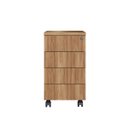 Ver mais imagens de Escrivaninha 160cm C/ Gaveteiro Home Office Nogal/branco