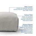Ver imagem 5 de Puff Comfy CabeCasa MadeiraOriginals Cinza Mescla