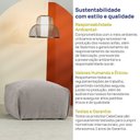 Ver imagem 7 de Puff Comfy CabeCasa MadeiraOriginals Cinza Mescla