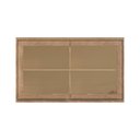 Ver imagem 3 de Armário Aéreo para Cozinha com Vidros Reflecta 120cm 2 Portas Viena Bege/Louro Freijó/Argila