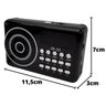 Mini Rádio Recarregável Bluetooth Bolso Fone Ouvido Caixinha - 7