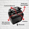 Mini Rádio Recarregável Bluetooth Bolso Fone Ouvido Caixinha - 4