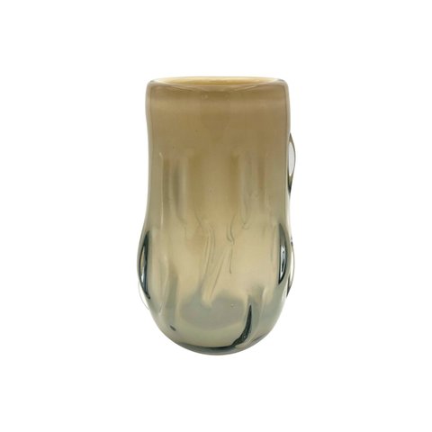 Vaso Decorativo de Vidro Champanhe 24cm ROD0059 BTC
