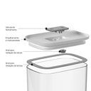 Ver imagem 6 de Pote Hermético ou Retangular 1,5l Linha Duo Lock