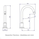 Ver imagem 3 de Torneira de Mesa com Sensor Bivolt Bateria Decalux 1188.c.n Cromado Deca