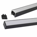 Ver imagem 3 de Perfil Linear Sobrepor 1m em Alumínio c/ Trava Fix p/ Fita LED ST2996