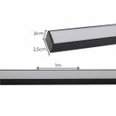 Ver imagem 2 de Perfil Linear Sobrepor 1m em Alumínio c/ Trava Fix p/ Fita LED ST2996