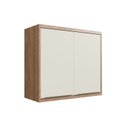 Ver imagem 2 de Armário Aéreo para Cozinha 80cm 2 Portas Viena 