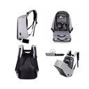 Ver imagem 6 de Kit 10 Mochila Antifurto para Notebook Entrada Usb Swiss Move