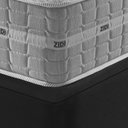 Ver imagem 6 de Cama Box com Baú King Size Preta + Colchão Molas Ensacadas Alabama 193x203x66cm