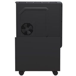 Suporte Para Cpu E Nobreak Com Rodízios Guide L03 Preto - Lyam Decor - 8