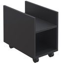 Ver imagem 1 de Suporte Para Cpu E Nobreak Com Rodízios Guide L03 Preto - Lyam Decor