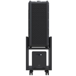 Suporte Para Cpu E Nobreak Com Rodízios Guide L03 Preto - Lyam Decor - 5