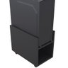 Suporte Para Cpu E Nobreak Com Rodízios Guide L03 Preto - Lyam Decor - 7