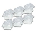 Ver imagem 1 de Conj 10 Cubas Gastronômicas Policarbonato Gn 1/6x65 Mm 900 Ml com Tampa Poli sem Abertura Sb