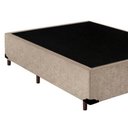 Ver imagem 3 de Cama Box Casal Suede Sereneprime Bege 138x188x40