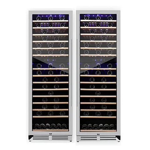Kit 2 Adegas Cave Cellar Dual Zone 600l – Srw230d / 438 Garrafas / 1.200l / 220v