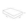Colchão Casal Ortobom Ortopillow D45 Airtech 1.5.0 (28x138x188)  - 3