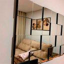 Ver imagem 1 de Espelho Decorativo 3D 55x55cm Liverpool Lopes Decor