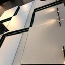 Ver imagem 2 de Espelho Decorativo 3D 55x55cm Liverpool Lopes Decor