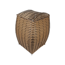 Ver imagem 2 de Cesto De Roupas Fibra Junco Sintético Grande Para Roupas