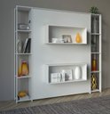 Ver imagem 2 de Cama Articulada de Casal com 8 Prateleiras e 2 Nichos Cm8040 Tecnomóbili