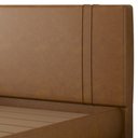 Ver imagem 4 de Cama Queen Flutuante com Cabeceira 160cm Astra S04 Couríssimo Caramelo - Lyam Decor