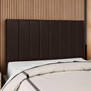 Ver imagem 2 de Cabeceira Queen 160 Cm com Frame Dalia Corino Marrom Artte