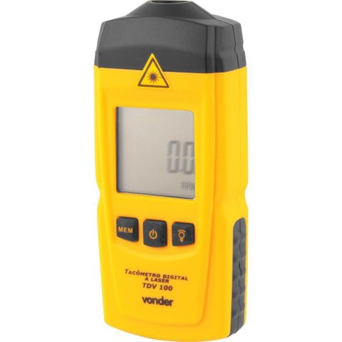 Tacômetro Digital Laser Tdv100 Vonder