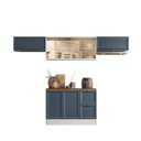 Ver imagem 2 de Cozinha Completa Modulada Americana com Vidro Reflecta 4 Peças Yescasa