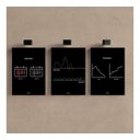Ver imagem 2 de Kit 3 Quadro Motivacional Placa Decorativa Disciplina Foco 40x28cm