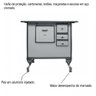 Fogão a Lenha com Gabinete Branco Maestro - 2