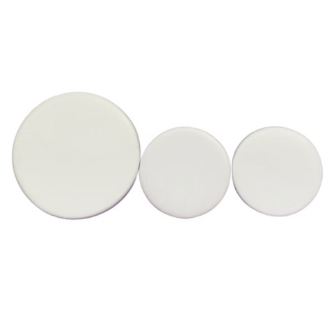 Cabideiro Branco de Parede em Madeira 3 Ganchos