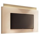 Ver imagem 1 de Painel Nobre com Led para Tv até 85” Polegadas 208,5 Cm Off White/champanhe